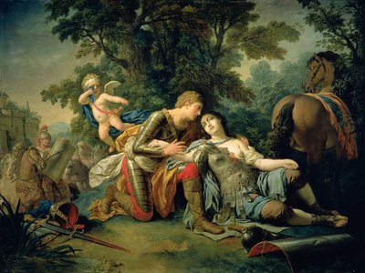 Tancredo y Clorinda, 1761 de Louis Jean François Lagrenée